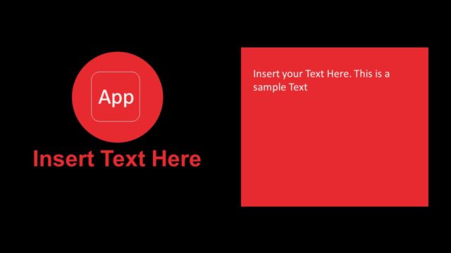 Phone App Icon Slide PowerPoint