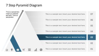Level 3 Pyramid Diagram Template