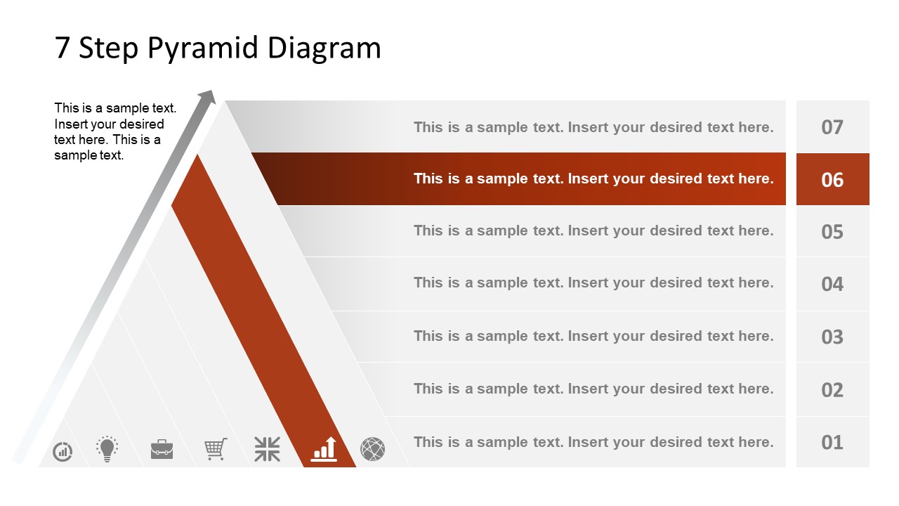 Free 7 Step Pyramid Diagram & Google Slides