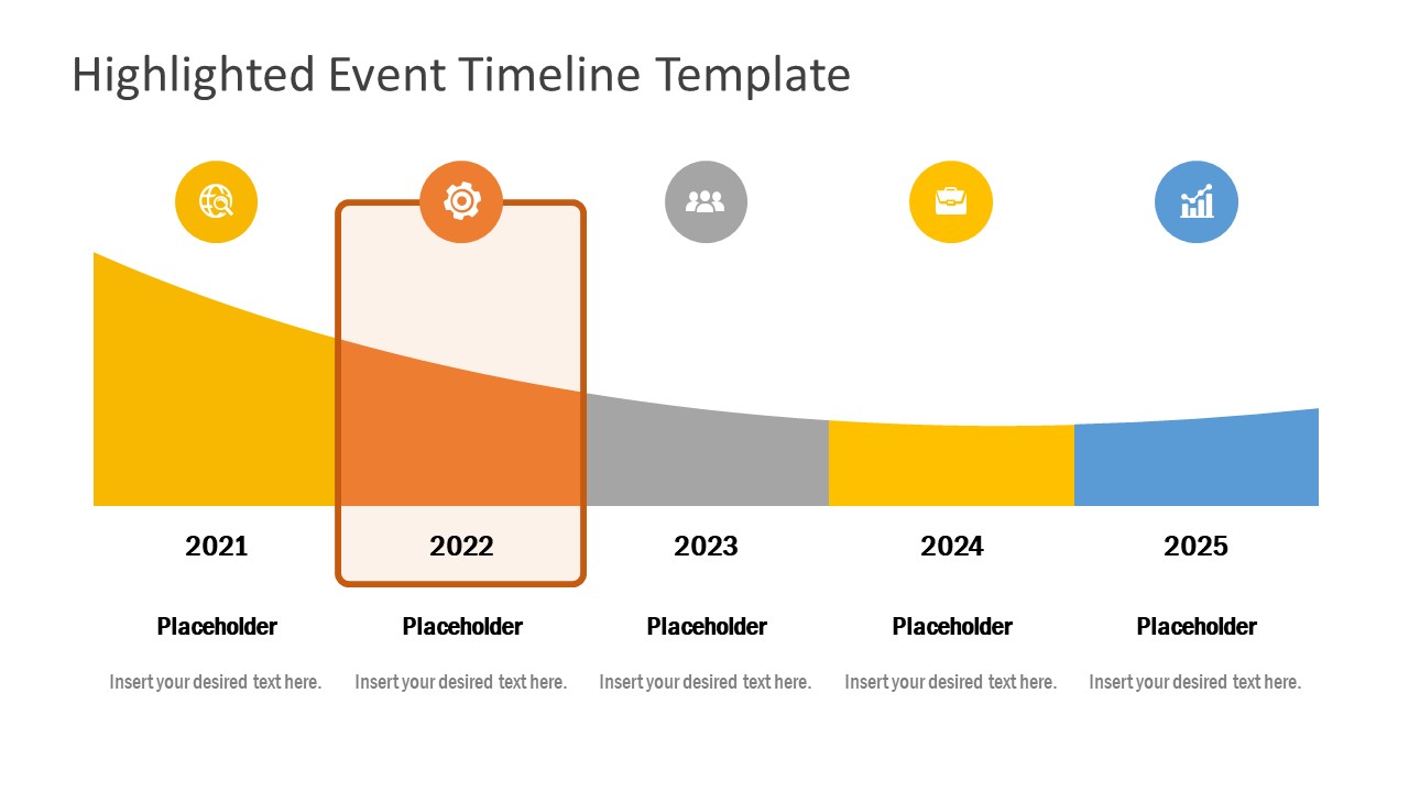 PowerPoint Event Timeline Planning 