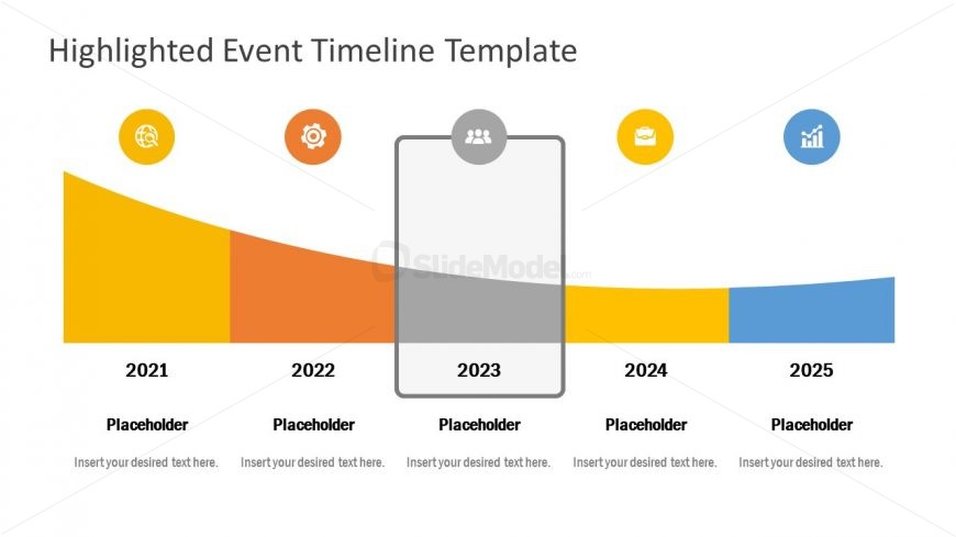 Infographic PowerPoint Highlighted Event
