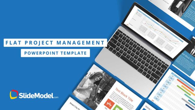Project Management Flat PowerPoint Cover