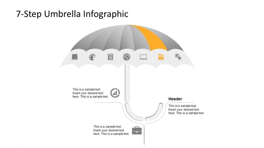 Creative Umbrella PowerPoint Layout