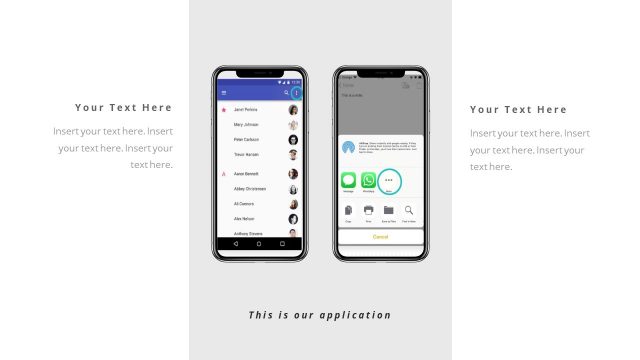 Mobile Demo Screen Corporate Template