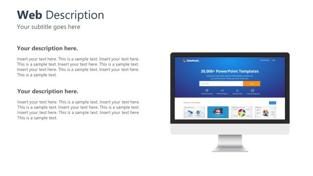 Desktop Screen Product Demo PPT