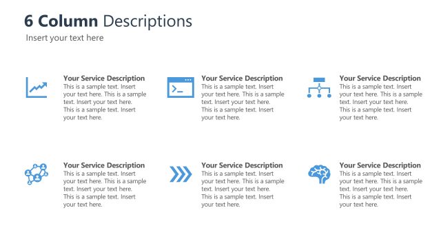 Free Slide of Blue Corporate Template