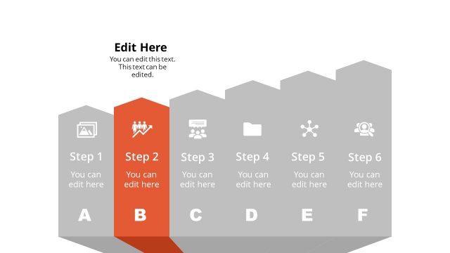 Step 2 3D Infographic Diagram Template