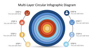 PPT Multi-Level Infographic Concentric Circles
