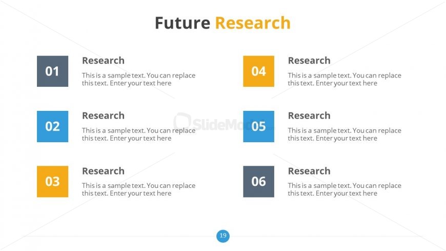 PowerPoint Slide of Feature Research 