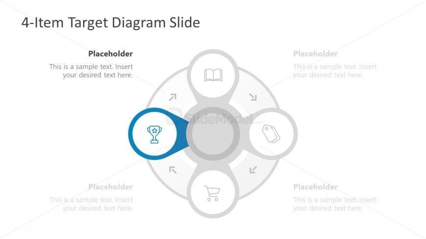 Editable Target PowerPoint Diagram 