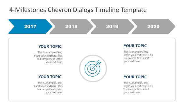 Editable Free Timeline Diagram PPT