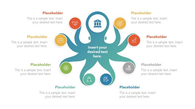 Octopus PowerPoint Free Diagram Template