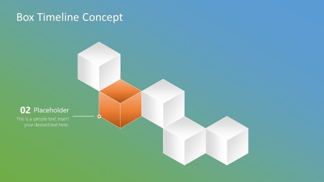 3D Box Cube Timeline Templates