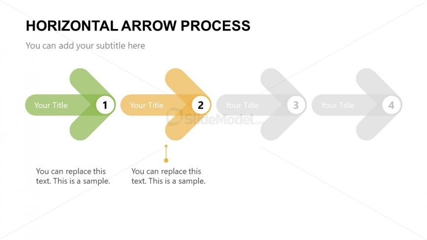 Arrow PowerPoint Template Step 2