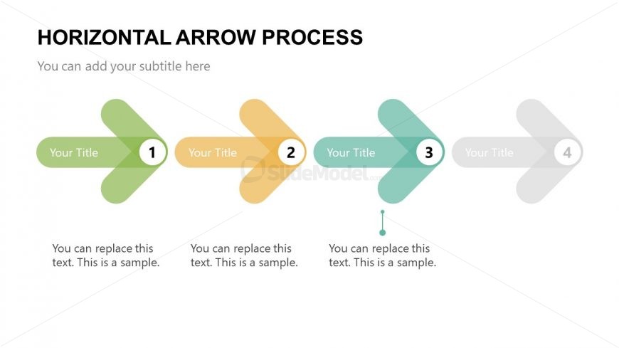 Arrow PowerPoint Template Step 3