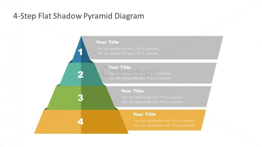4 Steps Level 4 Pyramid Template 