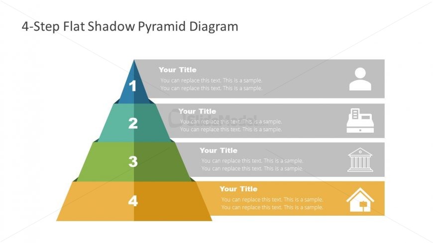 Level 4 of Flat Pyramid Diagram 