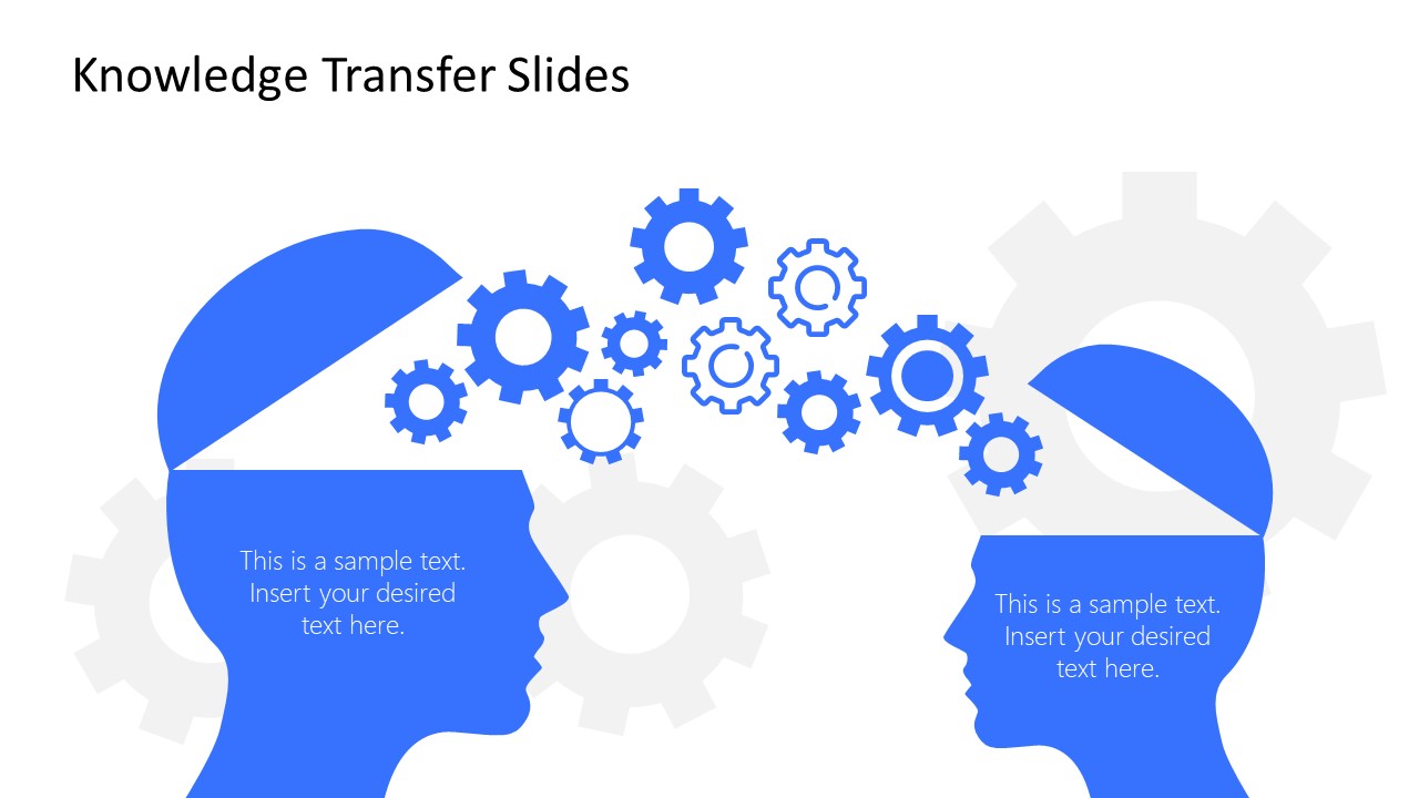 Human Head Transfer of Knowledge PowerPoint 