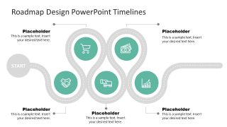 5 Milestones Roadmap Template