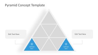 Inner Triangles PowerPoint Segmented Pyramid 