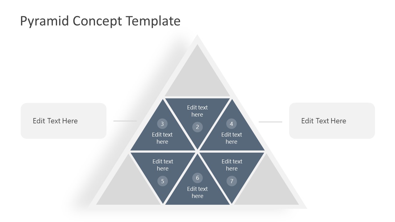 Segmented Pyramid PowerPoint Diagram Template 
