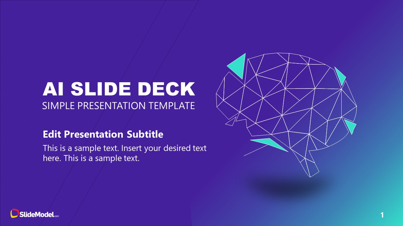 Free AI Slide Deck PowerPoint Template & Google Slides