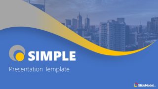 Free Slides of Simple Presentation Template 