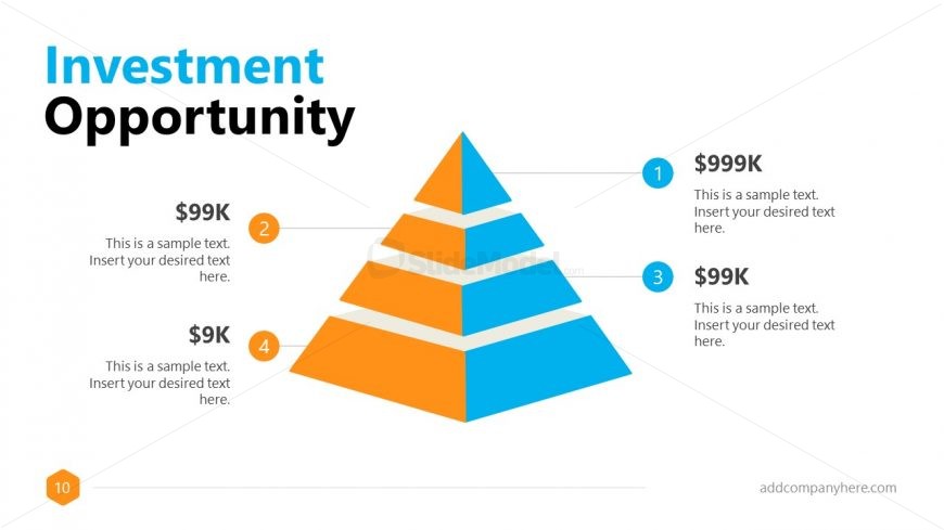 Business Proposal Free Template Investment Opportunity Pyramid