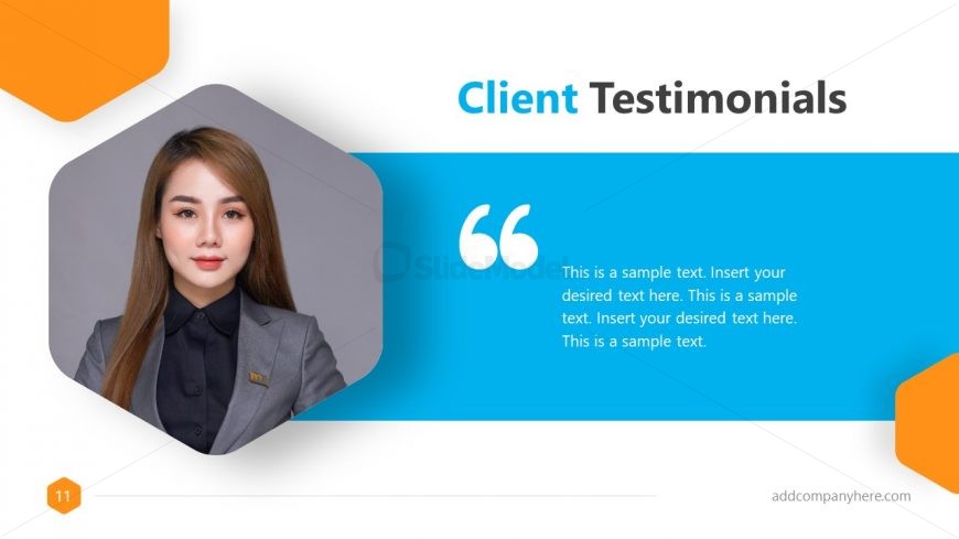 Business Proposal Free Template Client Testimonial