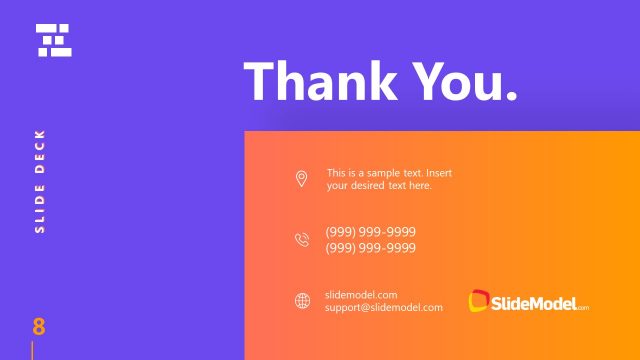 Business Deck Thank You Slide PowerPoint