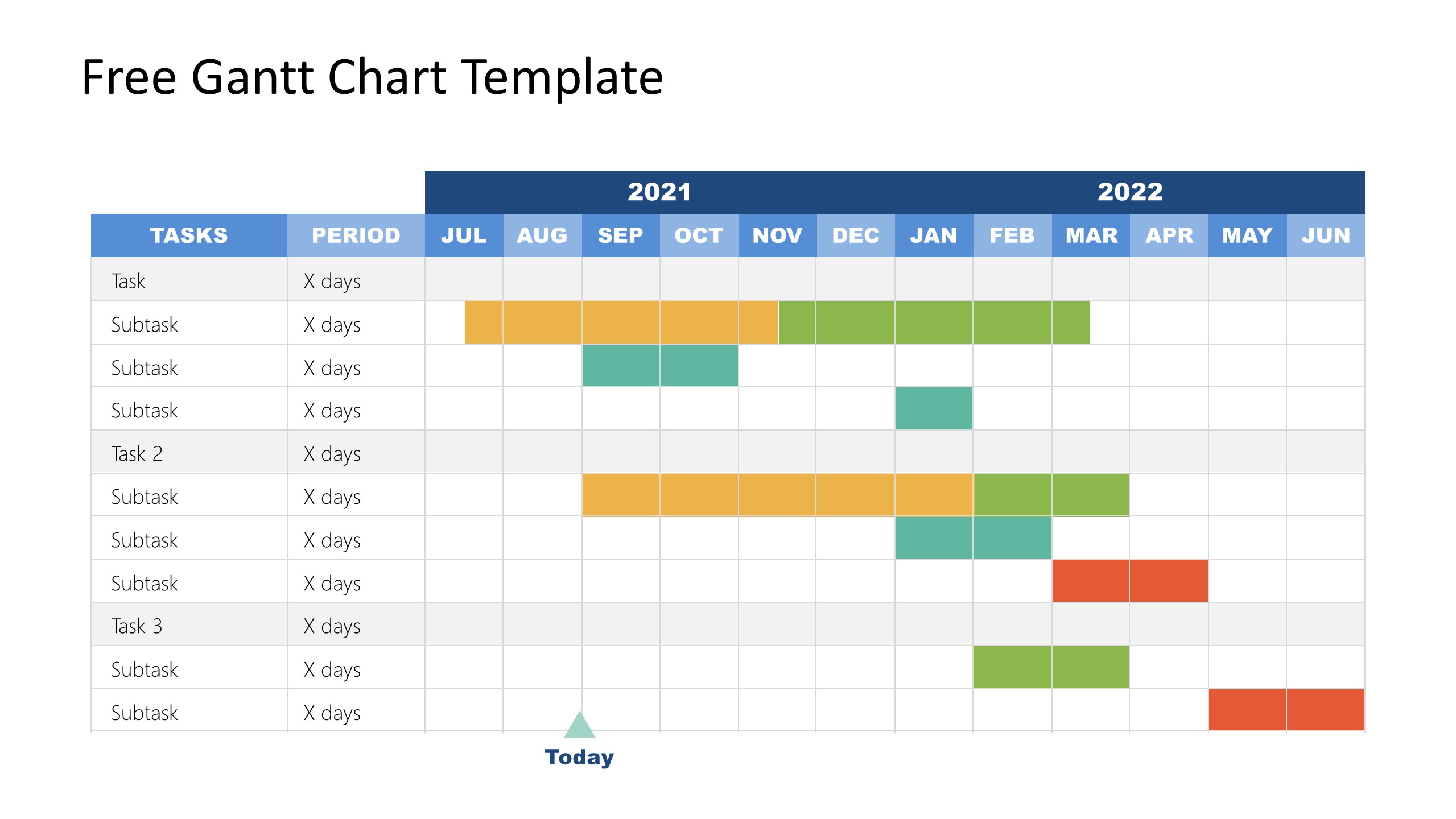 free-gantt-chart-12-months-timeline-template-slidemodel