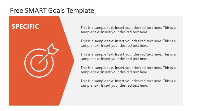 Specific SMART Goals Template Arrow