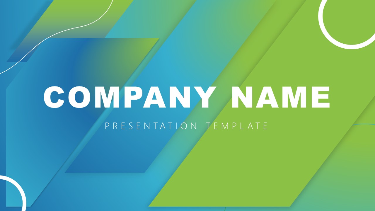 Sales Pitch Deck Company Profile 