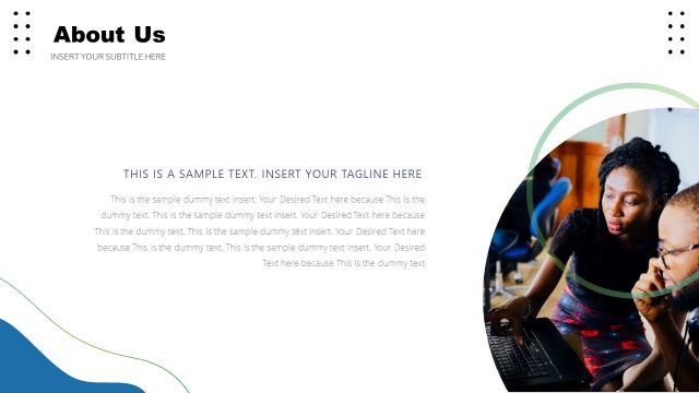 Company Profile About Us Template