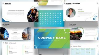 FF0361 01 Free Company Profile Powerpoint Template Cover 320x180 