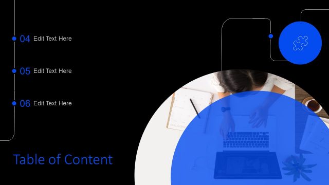 Table of Contents Slide – Free General Purpose Template PowerPoint