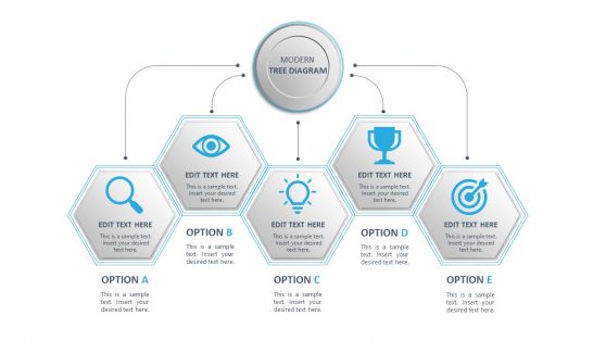 PPT Tree Diagram Template