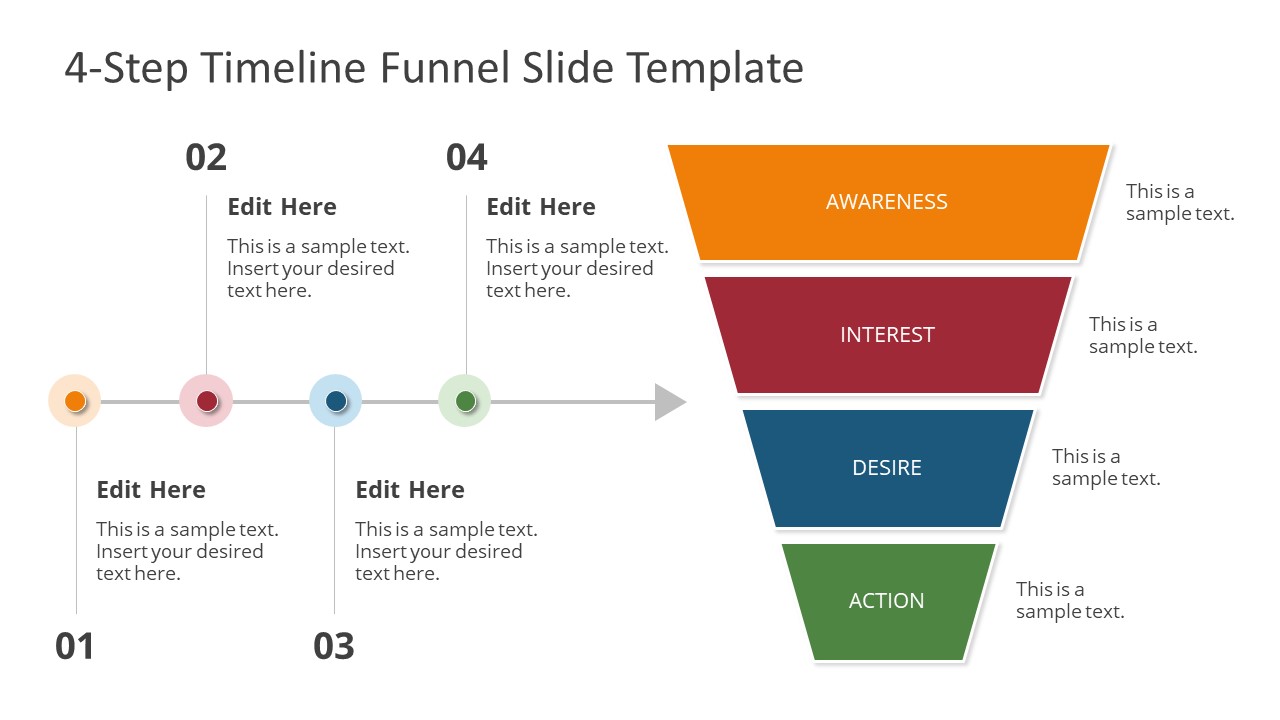 Step Funnel Diagram Design With Arrow For Powerpoint Slidemodel Hot Sex Picture 0331