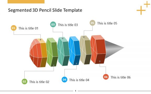 Free Segmented Pencil Diagram