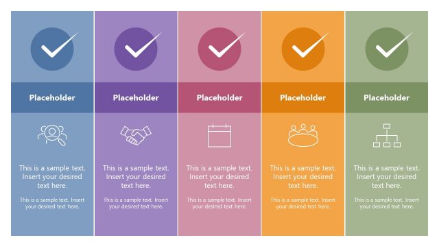 Free Horizontal Checklist Slide Presentation Template