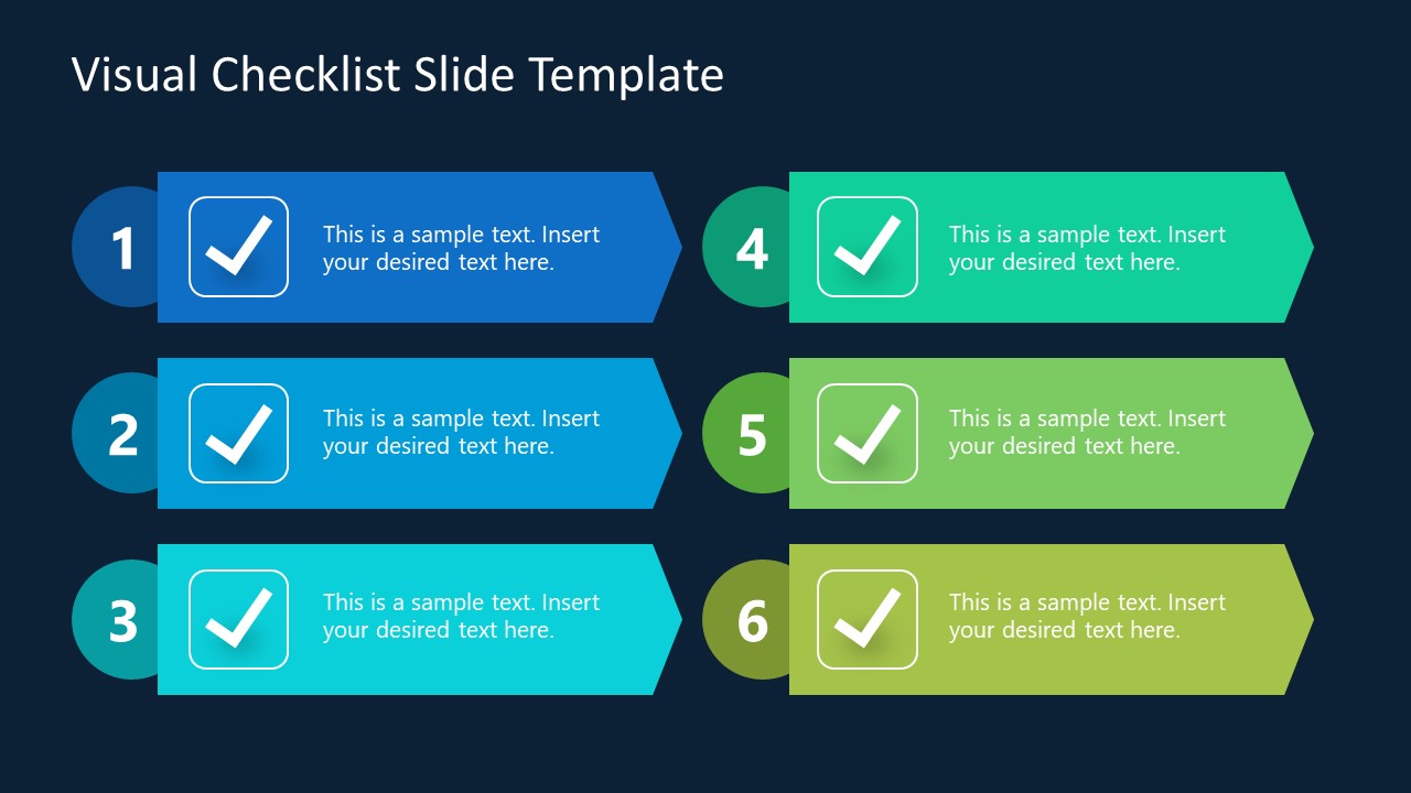 Free Visual Checklist Diagram for PowerPoint Presentation - SlideModel