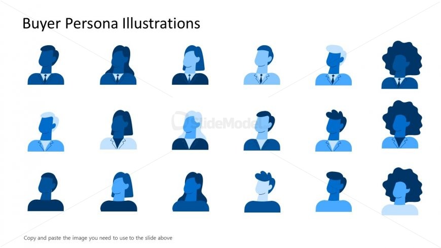 Buyer Persona Illustrations Editable Icons