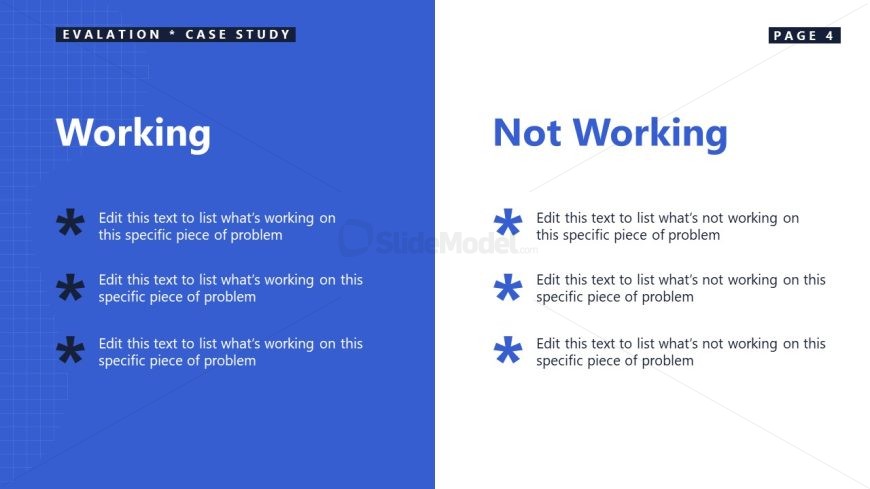 Working And Not Working Ideas For Research Slidemodel
