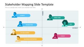 PPT Stakeholder Mapping Template Slide