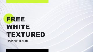 Title Slide Template for Free White Textured PPT Background