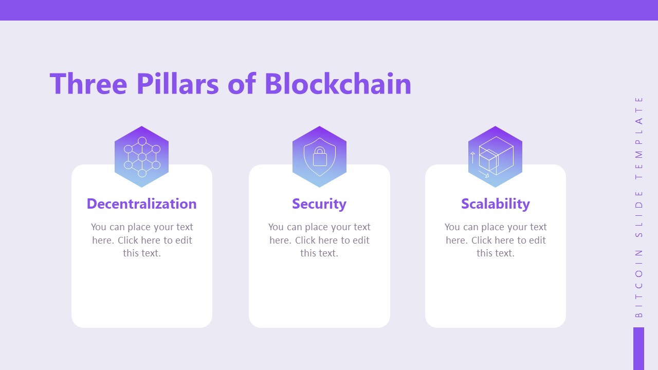 Free Blockchain Slide Template For PowerPoint & Google Slides