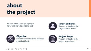 Creative About Us Details Presentation Slide for Project Meeting