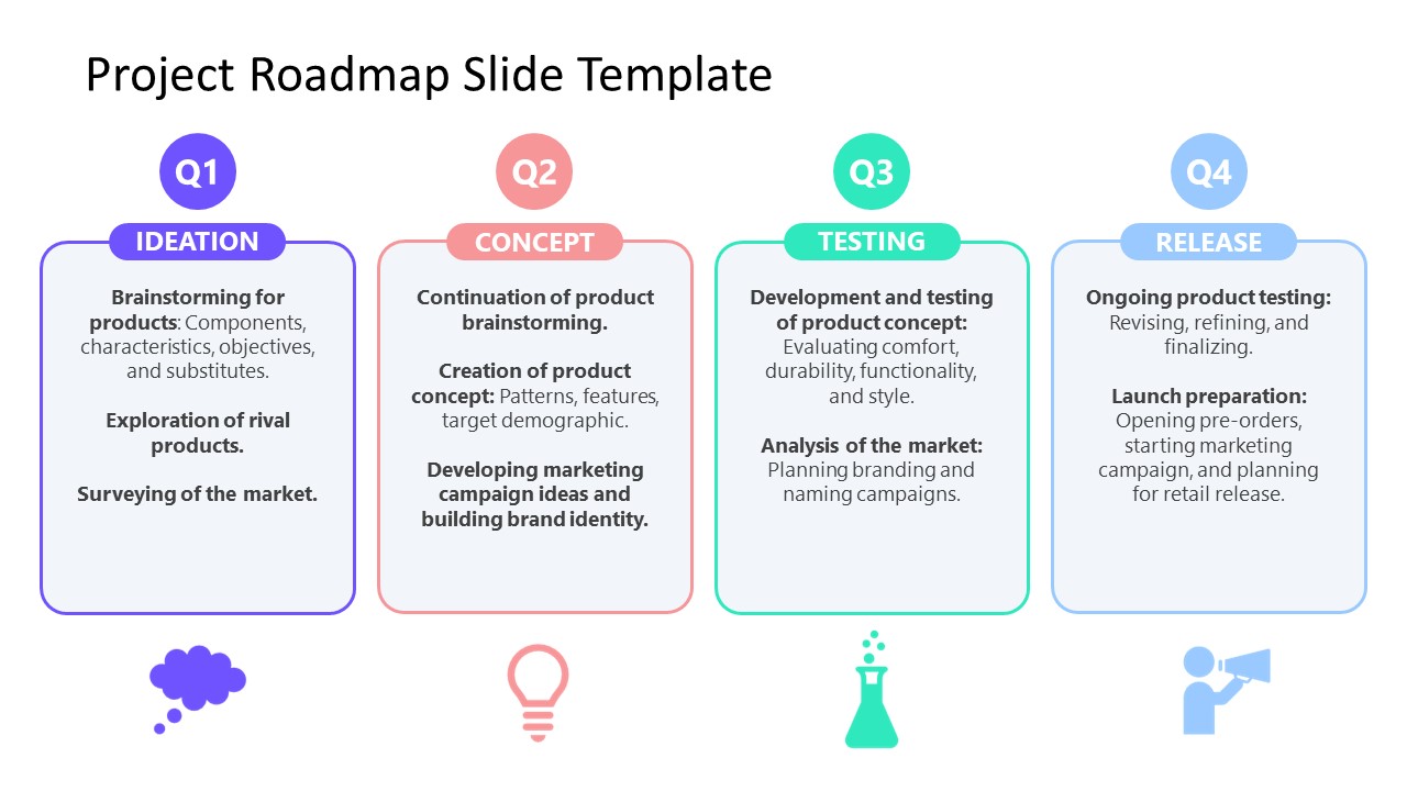 project roadmap presentation template