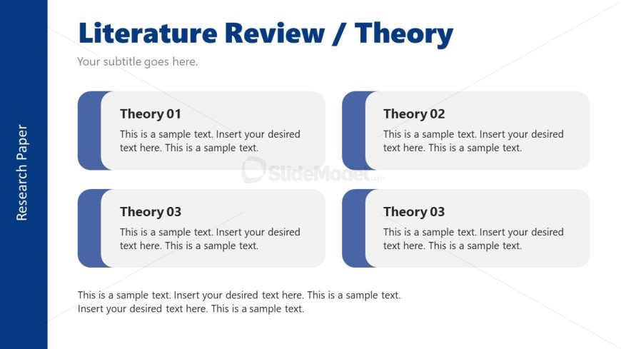 Free Research Paper Slide PPT Template 