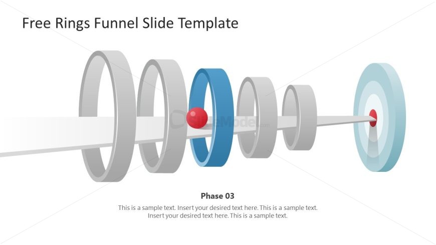 PPT Template for Rings Funnel Presentation 